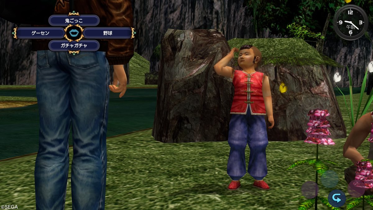 Do you remember him?
I introduced him to Japanese games and I have promised to play baseball with him!!
#shenmue 
#シェンムー