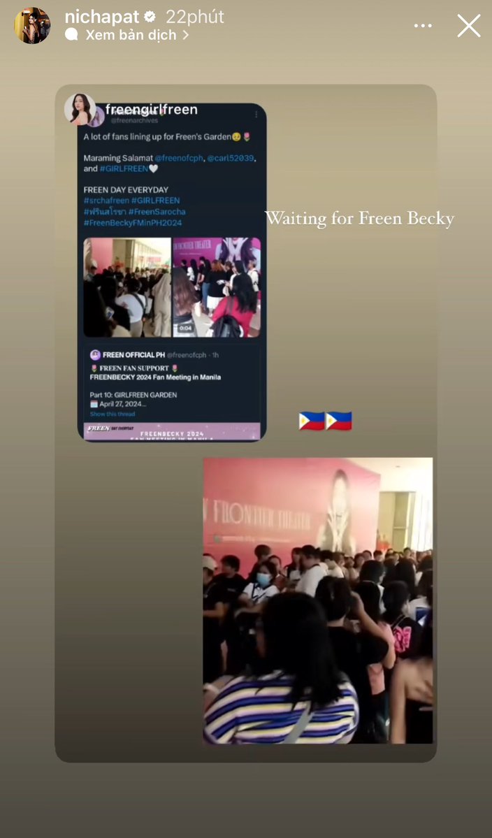 CEO of The Venture share impact of FreenBecky in Philippines

SAROCHA REBECCA IN MANILA
#FreenBeckyFMinPH2024