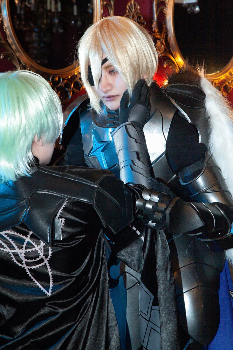 Photo： @Aruseki
Byleth ＆ Special Thanks： @Kawase666

#FireEmblemThreeHouses #FE3H #FireEmblemCosplay
#Dimitri  #Byleth