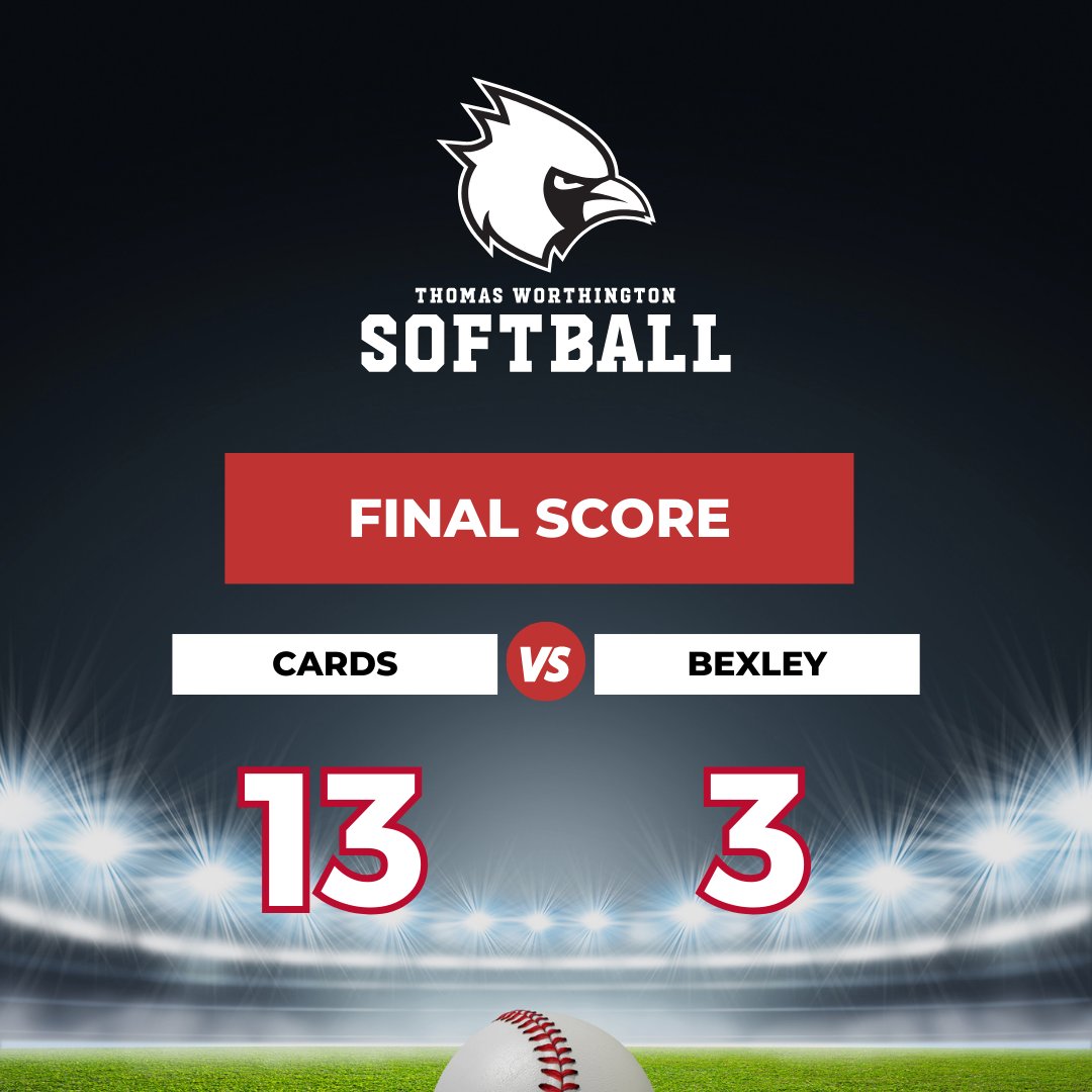Sophie Newsom dominated in the circle Friday night with 11 strikeouts in the Cardinals 13-3 win over Bexley. Aly Taylor and Riley O'Neill each had two hits to power the offense.