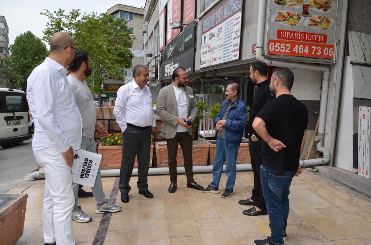 TİMKODER Başkanı @FatihFathayhan ve Yönetim Kurulu Üyeleri, Rüzgarlı Sokak esnaflarını ziyaret etti.