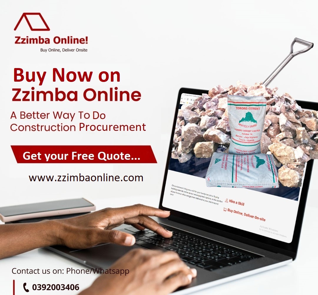 @Zzimba_online  is your reliable partner in construction procurement.
Visit zzimbaonline.com for a free quote and experience a better way of doing construction procurement in Uganda!
#buyonline
#deliveronsite
#buildingmaterials
#onlinestore