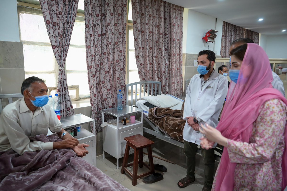 Surprise Visit of Chief Minister Punjab Maryam Nawaz Sharif to Samli Sanatorium Hospital Murree
