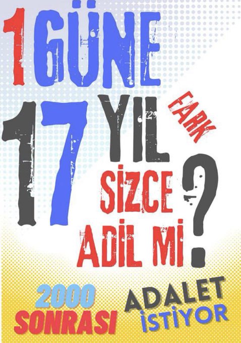 Adalet mülkün temelidir ama sizde mülk var adalet yok.
#KademesizTürkiyeYüzyılıOlmaz