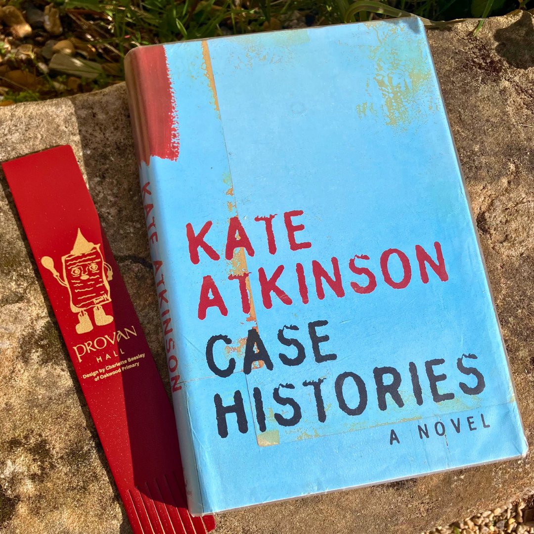 Exciting news! Our book club's next read, 'Case Histories' by Kate Atkinson, is available at Provan Hall and new mascot merch. Join us on June 9th at 2pm! Books provided by Glasgow libraries, so it's free. Email ciara@provanhall.org to join. #BookClub #Glasgow #Reading