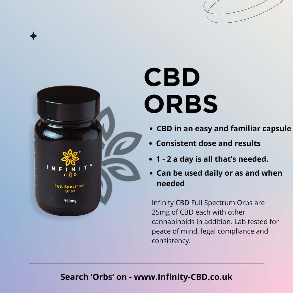 There's a reason these CBD capsules are flying off the shelves! 

Treat yourself to a moment of bliss and discover why our customers can't get enough. Shop now and search ORBS on Infinity-CBD.co.uk

#cbdorbs #cbd #cbduk #cbdoil #cbdtablets #wellness #relax #bliss #tlc