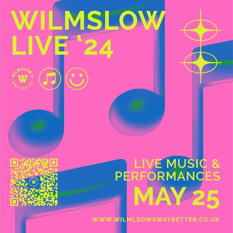 Kick start summer and make a date in your diary with Wilmslow Live. Shining a spotlight on talented musicians from Wilmslow and local areas.