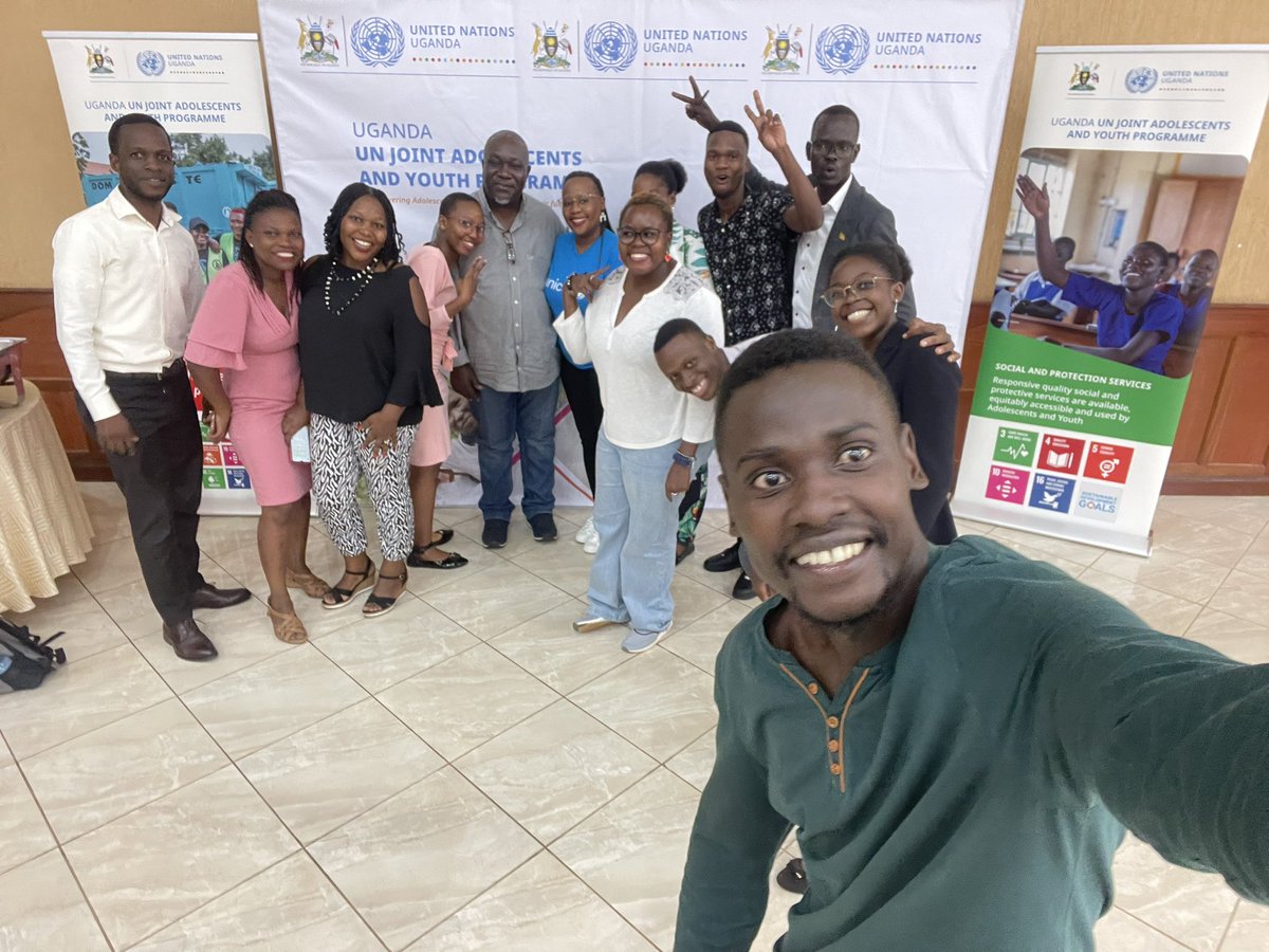It’s fun to be young and serve fellow young people, we had great experiences and conversations during the Uganda UN joint adolescent and youth Program. Thanks to @UNICEFUganda , @UNFPAUganda , @UNDP , @UNESCO , @UNHCRuganda , @Mglsd_UG