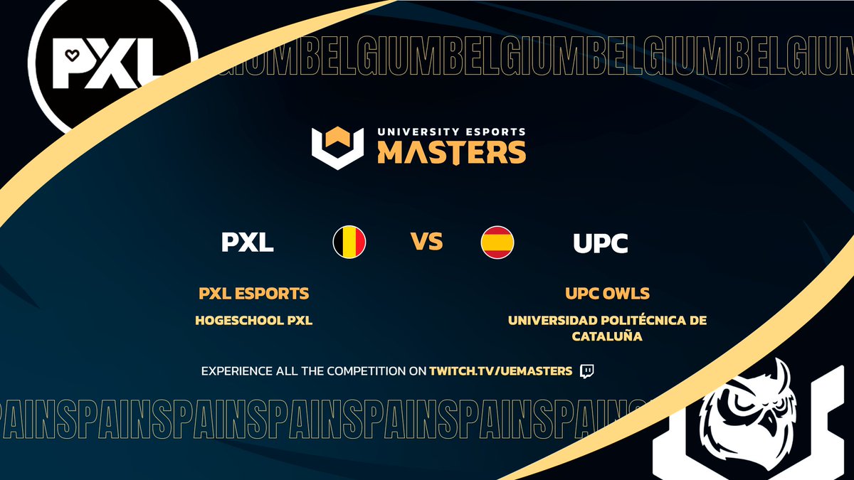 🚨 UEM24 VALORANT SWISS PHASE ROUND 1 🚨 🇪🇸 @la_UPC Owls VS @Esports_PXL 🇧🇪 Two big Playoff contenders meet in the first round, who will take it? 🔴 Find out here ➡️ twitch.tv/uemasters