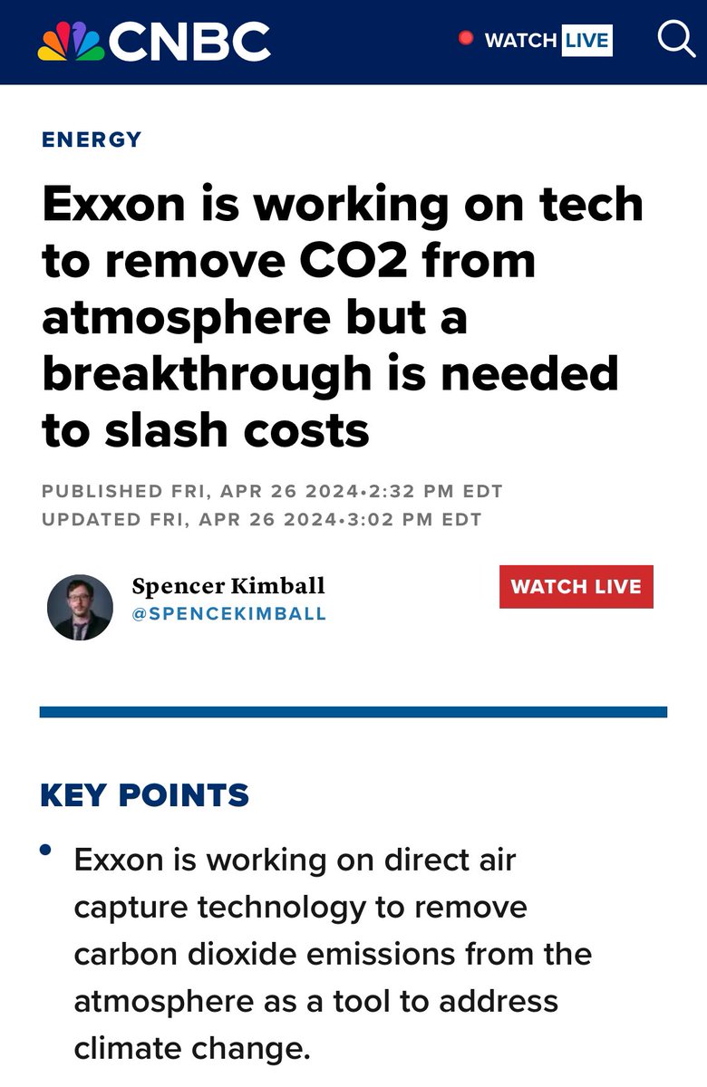 I know what Exxon could do to reduce the amount of CO₂ in the atmosphere. 🙋🏻‍♂️