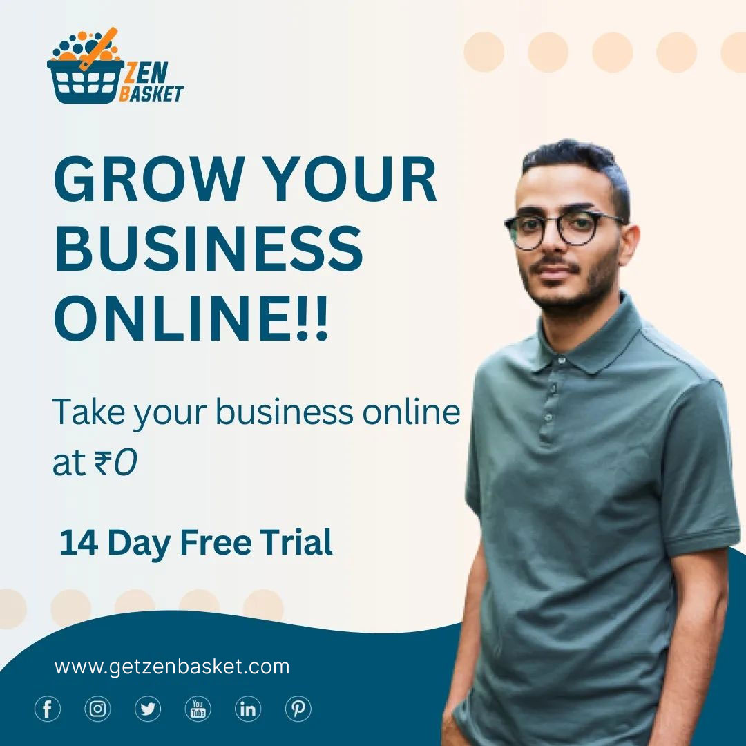 Kickstart Your Online Presence: Zero Cost, Infinite Potential. Begin with a 14-Day Trial at ZenBasket!

Visit us: getzenbasket.com  

#ZenBasket #freetrial #tryforfree #nocost #riskfree #freedemo #testdrive #freebiefriday #demoday #freeaccess #signupforfree