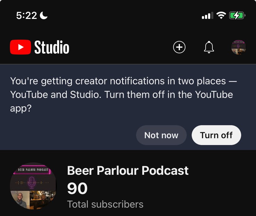 We just hit 90 subs on YouTube!

Thanks for watching and liking and subscribing!

Let’s hit 100 subs before Sunday!

Beer Parlour podcast

Mohbad, Cubana,  chief priest, iheanacho 

youtu.be/ZvnjhpRDAUg