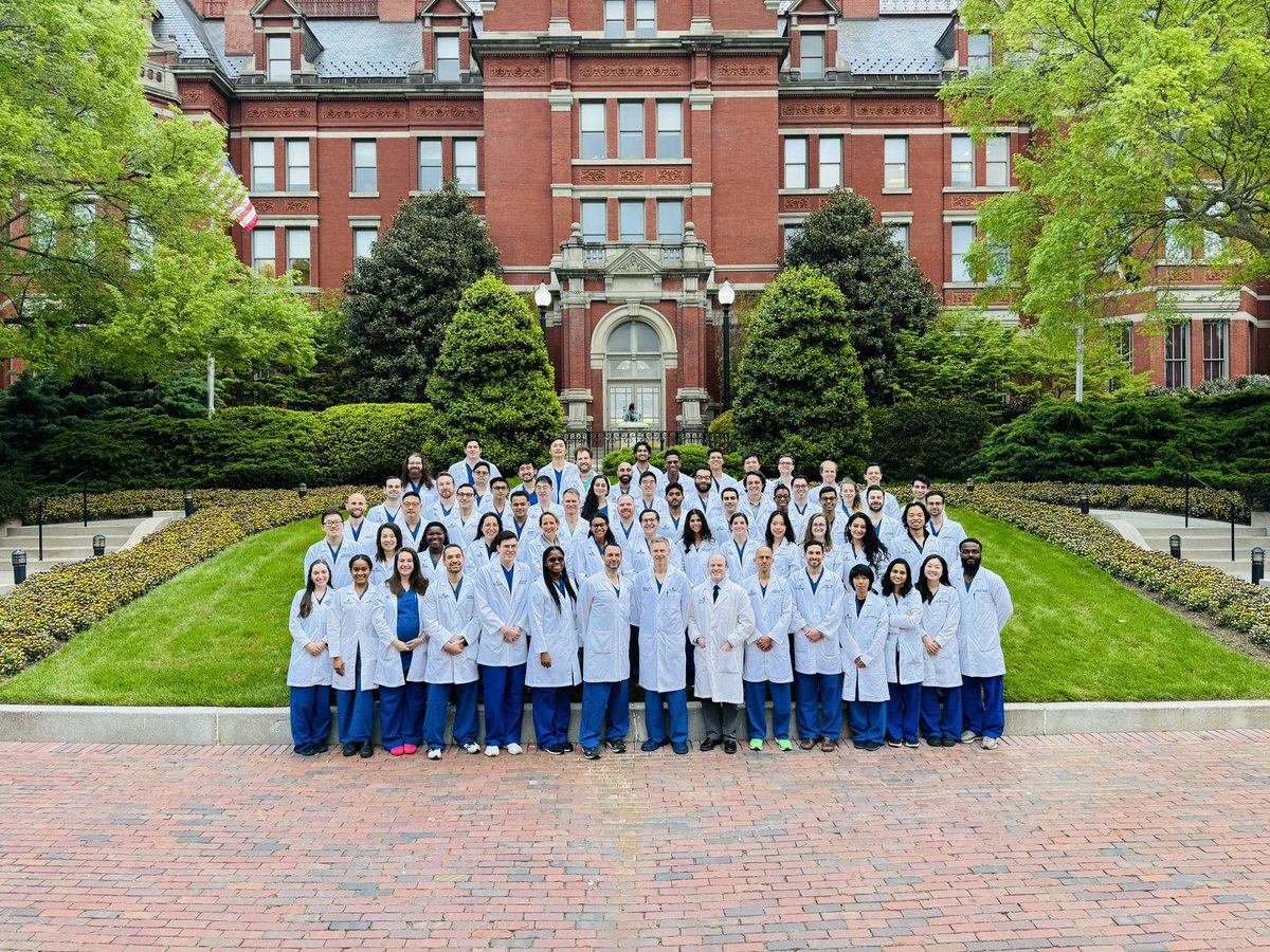 Hopkins Annual Family Photo! Another great residency photo for the books! 📸