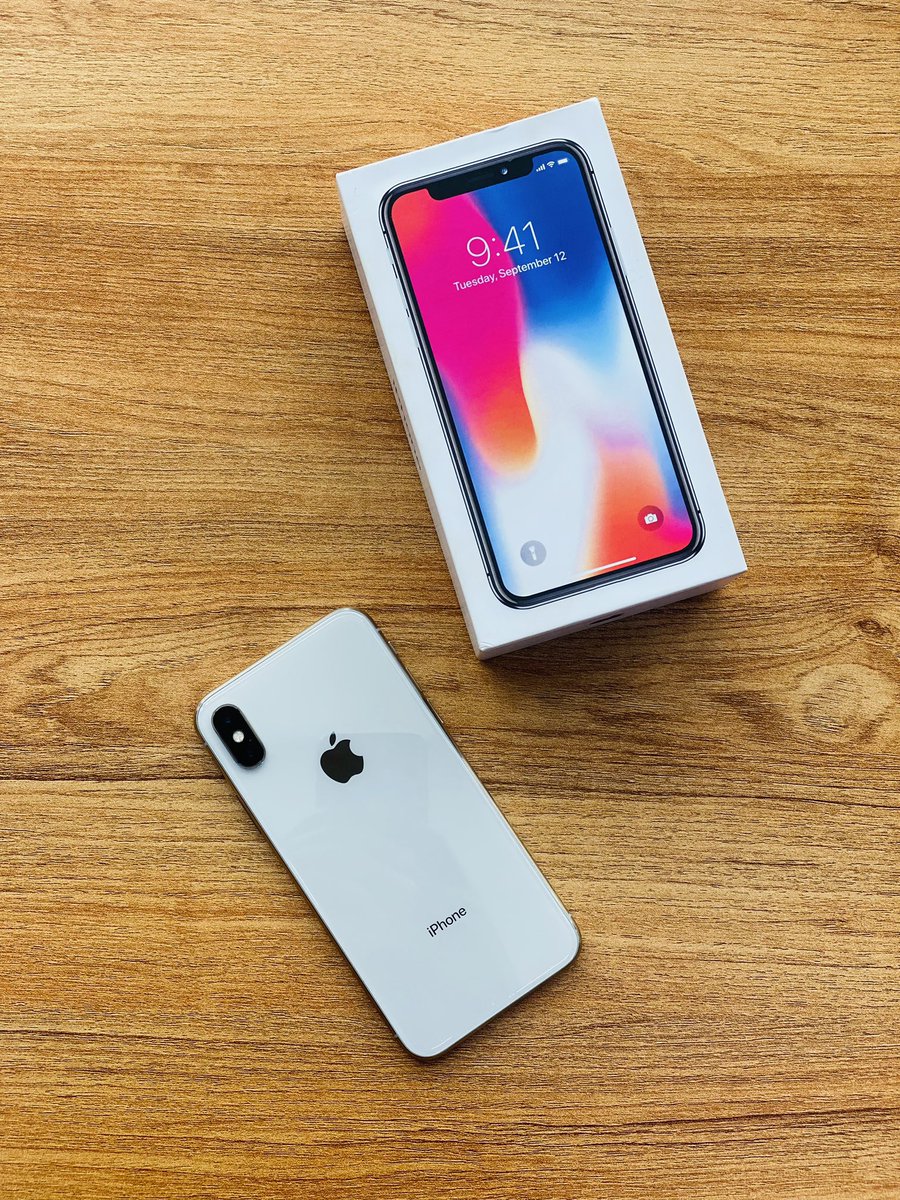 Iphone X 256GB (pre owned) 🏷️Ksh 37,000/= 🔋100% health 🛍️Shop & Save