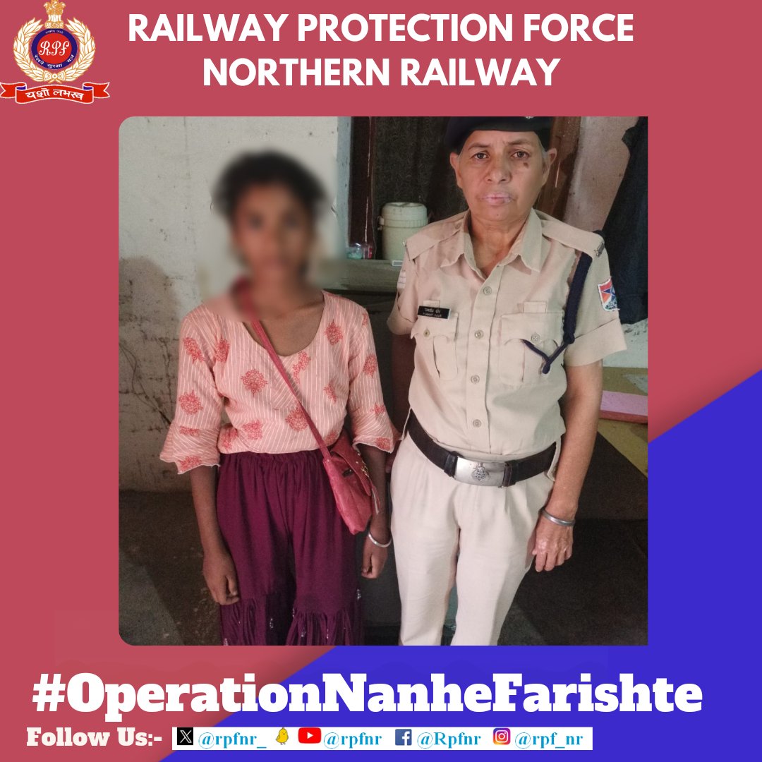 *खो ना जाएं ये तारे ज़मी पर* Under #OperationNanheFarishte #RPF NR rescued minors and handed over to Child line for Care and Protection. #ChildRescue @AshwiniVaishnaw @RailMinIndia @RailwayNorthern @RPF_INDIA