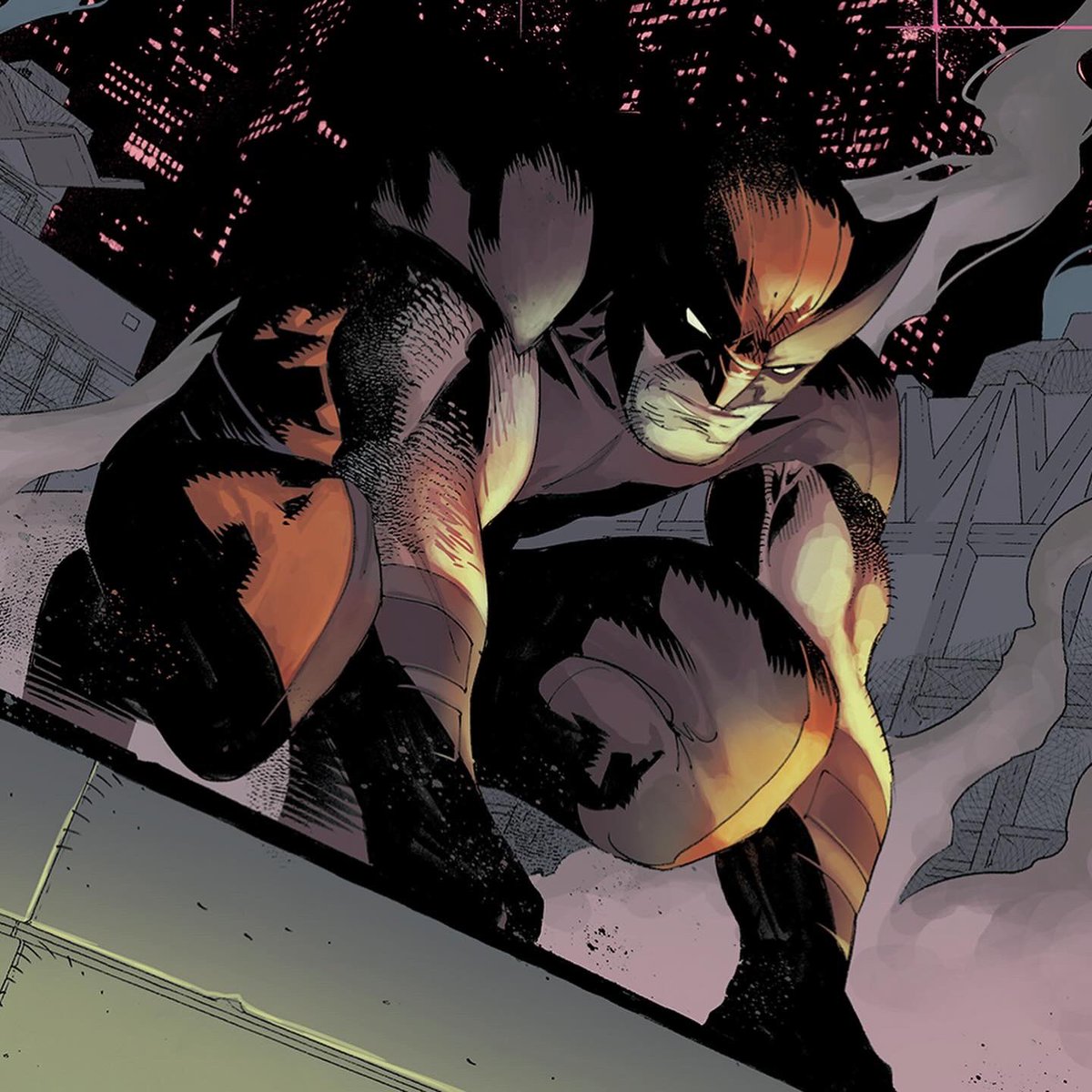 Process #WolverineDeadpool \|/⚔️\|/ 🎨@frankmartinbox #MarvelComics #AdamKubert #Wolverine #Deadpool