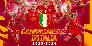 #RomaFemminile ...e anche quest'anno.....nun c'è trippa pe gatti....la @ASRomaFemminile vince lo scudetto 2023-2024..... siete state veramente brave.