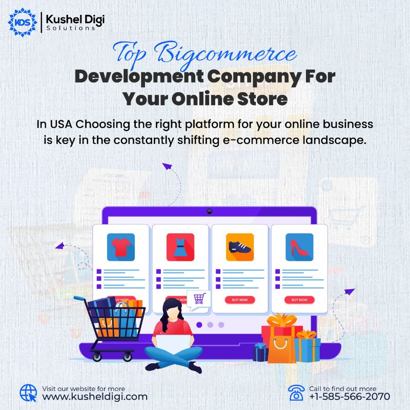 Top BigCommerce development agency 
Our company, kushel digi solution provide best services with affordable price :bit.ly/4dcKZEN
#bigcommerce
#webdevelopment
#kusheldigisolution
#kusheldigi
#DigitalMarketing 
#graphicdesigning