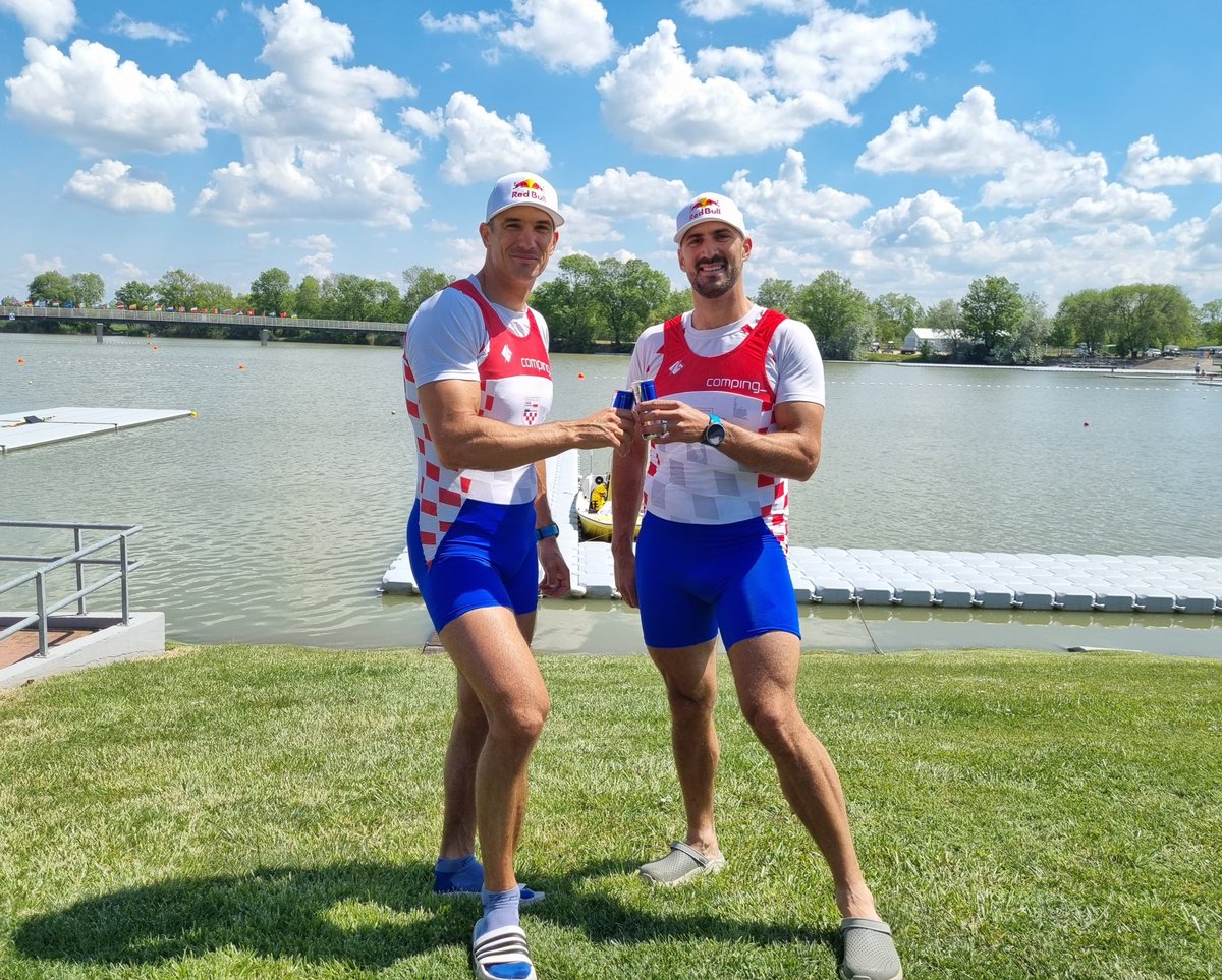 FINAL A TOMORROW at 12:51 🔥
With an exciting semifinal race at the European Championships, we took second place with a time of 07:03.83.

As long as you keep going, you’ll keep getting better 💪
#sinkovicbrothers #rowing #EuropeanChamps #europeanrowing #ERCHSzeged