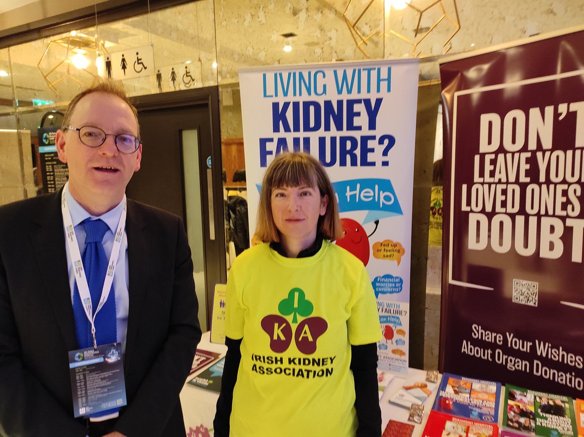Thank you to @IrishPharmacy President, Dermot Twomey, and everyone involved with the Irish Pharmacy Union Conference for the warm welcome and engagement. Thank you also to Cathy Smyth from our Westmeath Branch for attending and supporting our stand. #DonorWeek24 #LeaveNoDoubt