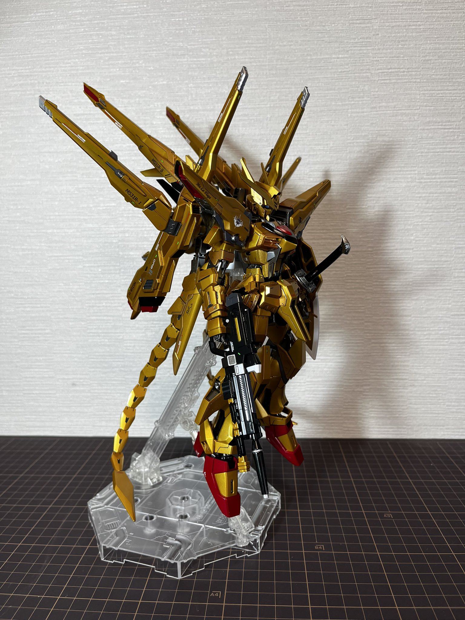 MG アカツキガンダム(ミキシングガンプラ)