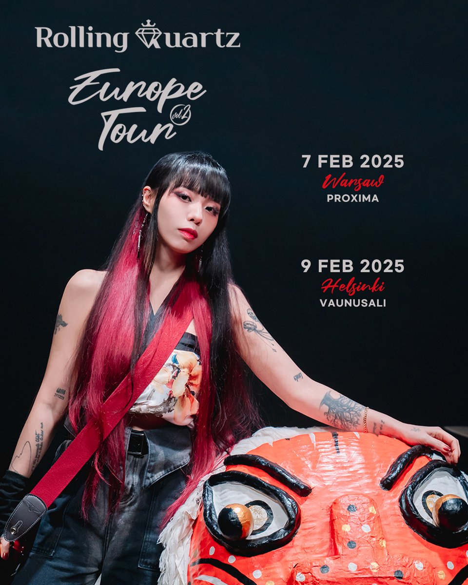 Thank you for your patience Diadems in Poland & Finland. Let's make this moment memorable and start the new year with a blast. Will you be ready for us? 💎❤👑🇵🇱🇫🇮 07 Feb 2025 Warsaw, PROXIMA 09 Feb 2025 Helsinki, VAUNUSALI Ticket Info at kpoptouring.com/rq2025