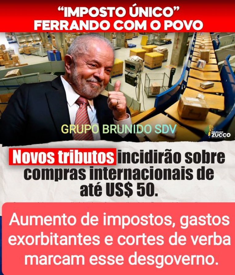 #BRUNIDOSDV🇧🇷 👉AUMENTO DE IMPOSTOS, GASTOS EXORBITANTES E CORTES DE VERBAS MARCAM ESSE DESGOVERNO.👈 @WilliamJPatriot @AlizRodri @maribolsona @LeilaLicio @MarcioM61326104 @silveira50 @Melkpsobrinho @macedao95 @ALSBW01 @SimplesmenteRe @Fer_Dem83