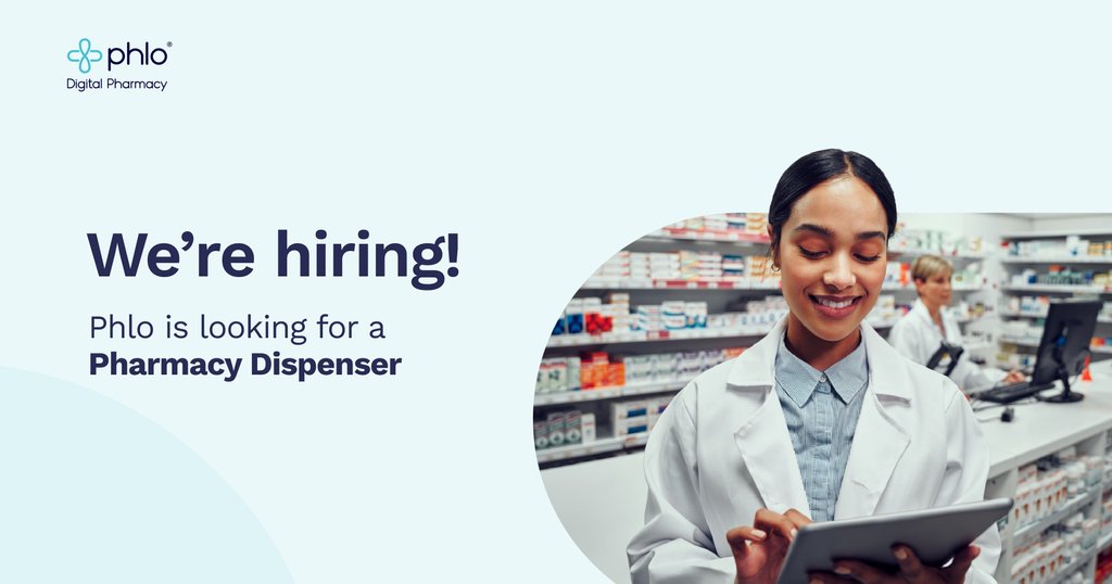 Join Team Phlo! Are you a Pharmacy Dispenser in Birmingham looking to do something different? ⬇️ Join our team and help build the future of digital pharmacy: apply.workable.com/wearephlo/j/9C…