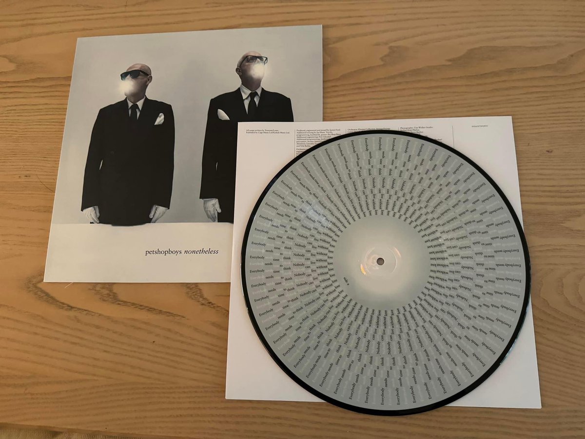 The Zoetrope edition of @petshopboys #Nonetheless is lovely.