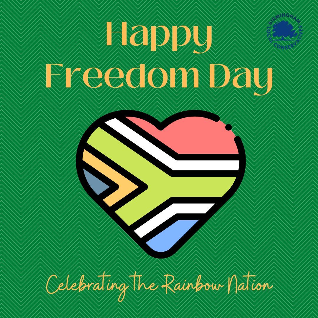 We're wishing a happy Freedom Day to our friends in South Africa today!