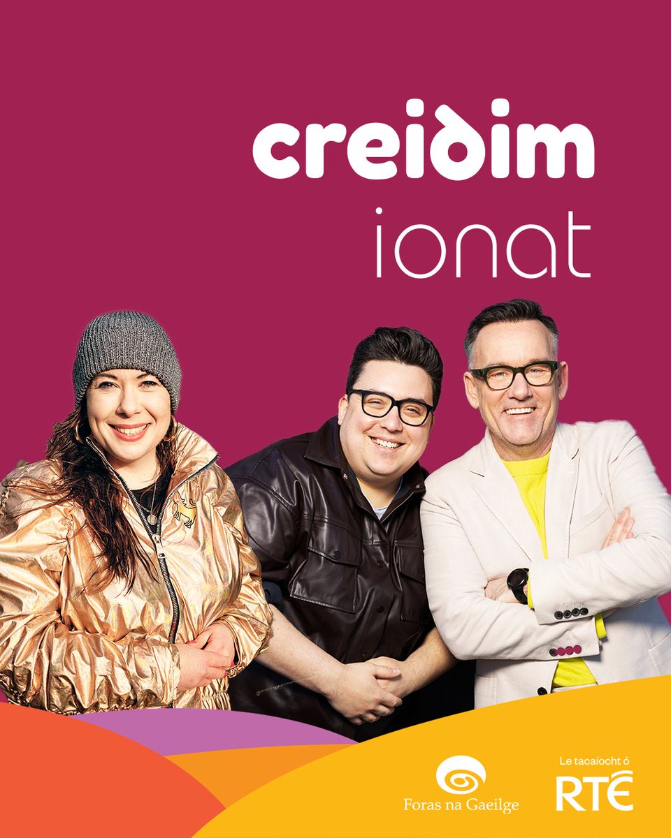 Brendan and David aim to record a bilingual podcast episode with guidance from Sinéad, their mentor. 🎧🗣 What’s your Irish language goal? Glac páirt i #CreidimIonat anois ag forasnagaeilge.ie/creidim-ionat @rte @sniuallachain @brendancourtney @davidoreilly25 #Gaeilge
