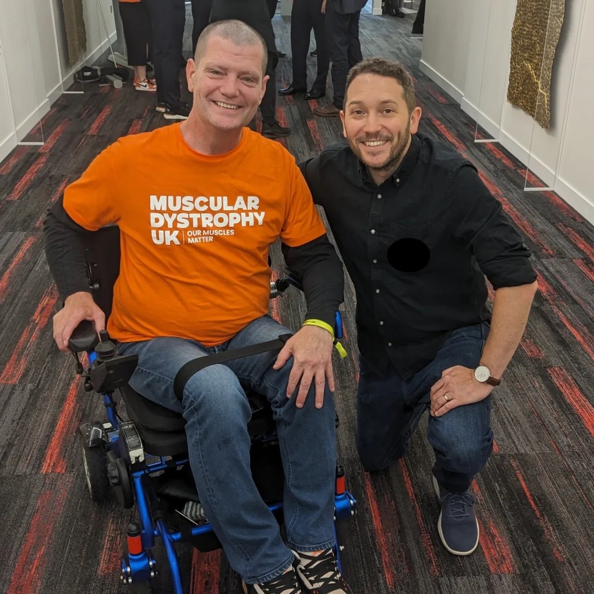 📣 We're excited to announce Jon Richardson and Friends is returning to Aylesbury for a comedy night in support of our work! Inspired by his friend Martin, who lives with muscular dystrophy, Jon promises an unforgettable show. Get your ticket now: shorturl.at/cfhp6