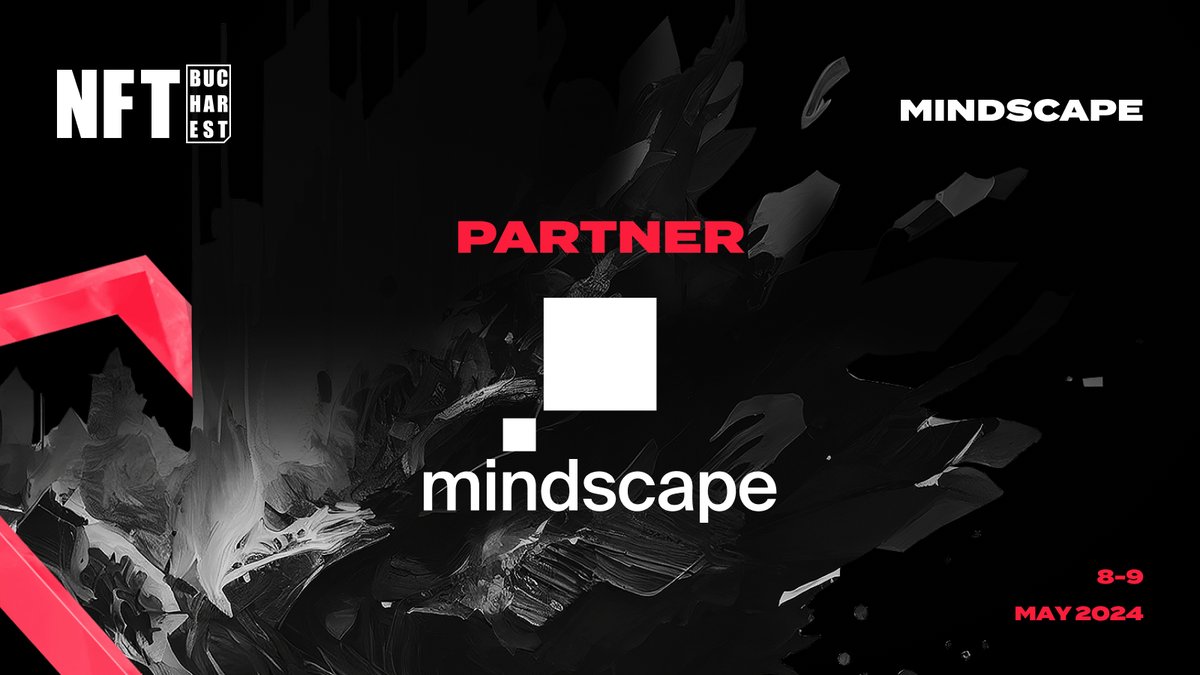 Partner Announcement🎉

We're introducing Mindscape as our event partner for #NFTBucharest

Mindscape is an award-winning multidisciplinary studio using immersive technologies to turn briefs into multisensory & visually impactful realities & we're grateful to have them on board🚀