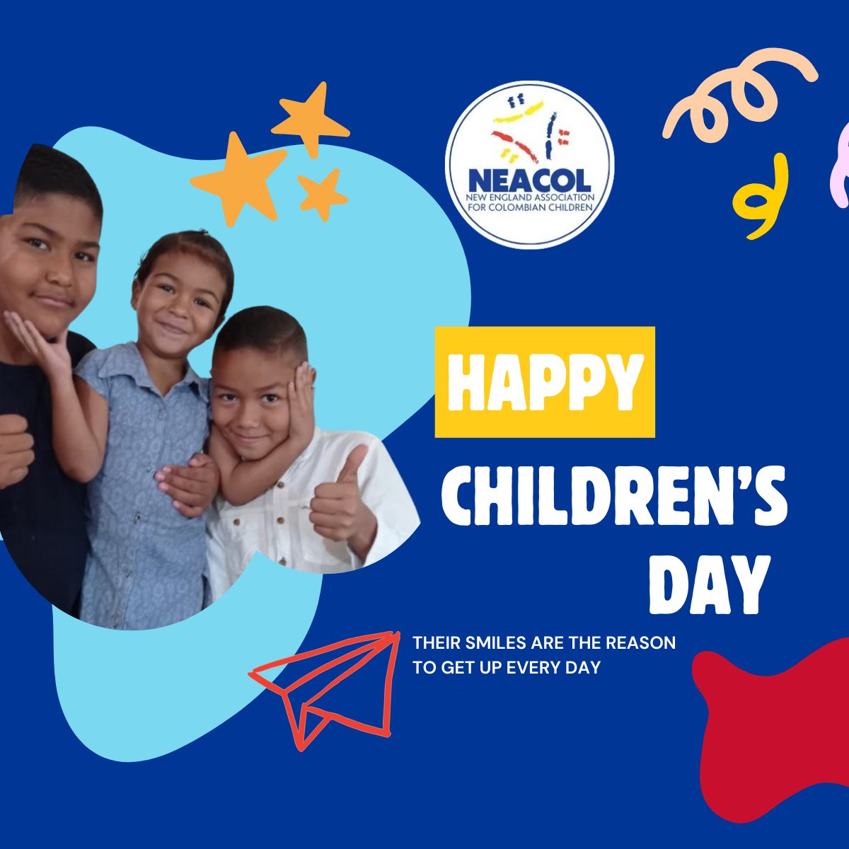 Today we celebrate Children's Day in Colombia, a date that reminds us of the importance of every smile and the promise of every young look. At NEACOL, we firmly believe that investing in children is building the future. 

#ChildNutrition #ChildrenEducation #ChildrenHealth
