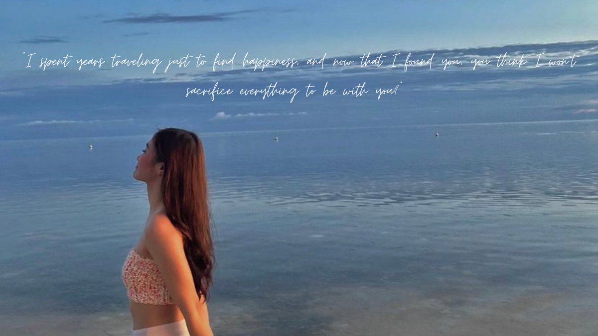 where i found happiness
— jhocey au

         jamari, a pilipino vlogger, decided to go to siargao, and on her way back to the resort, she noticed an unconscious woman by the side of the road, who turned out to be sseana, a new york-based pianist and ballerina.
