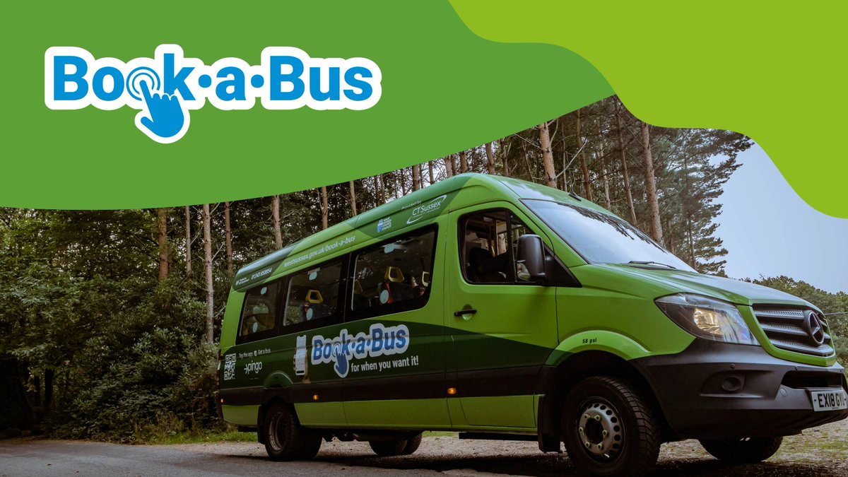 Got plans for the weekend? Hop on #BookABus. It’s flexible with pick-ups in convenient locations and connects you to major bus or rail stations. 🚍 Only £2 per trip! orlo.uk/Sf4h8