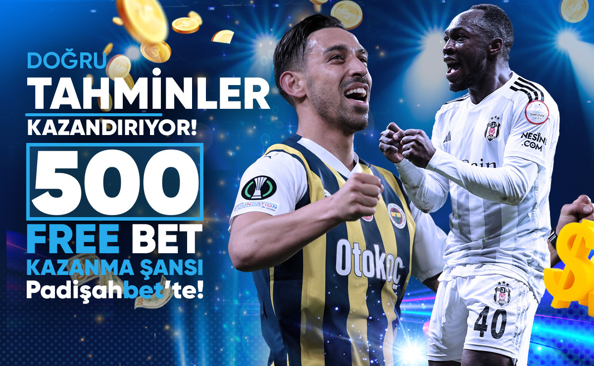 padisahbetx's tweet image. #Padişahbet'te Doğru Tahmin Etkinliği 👑

💫Bugün  Fenerbahçe- Beşiktaş Maçına Özel 💫

🥇Karşılaşmanın Sonucu Ne Olur?🥇
🟨Karşılaşmada Kaç Sarı Kart Olur?🟨

💸1 Doğru Tahmin 250 , 2 Doğru Tahmin  Sonucunda 500 Free Bet Kazanın! 💸

Detaylı Bilgi İçin👇
p.t2m.io/padisahbetgiris