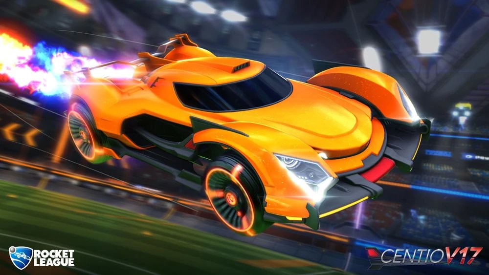 Upcoming Fortnite Items ‼️

- Centio V17 Car
- Turbine Wheels 
- Synthwave Boost
- Zig-Zag Trail

Expect these in v29.40, as they were marked as Cross-Game in Rocket League today!