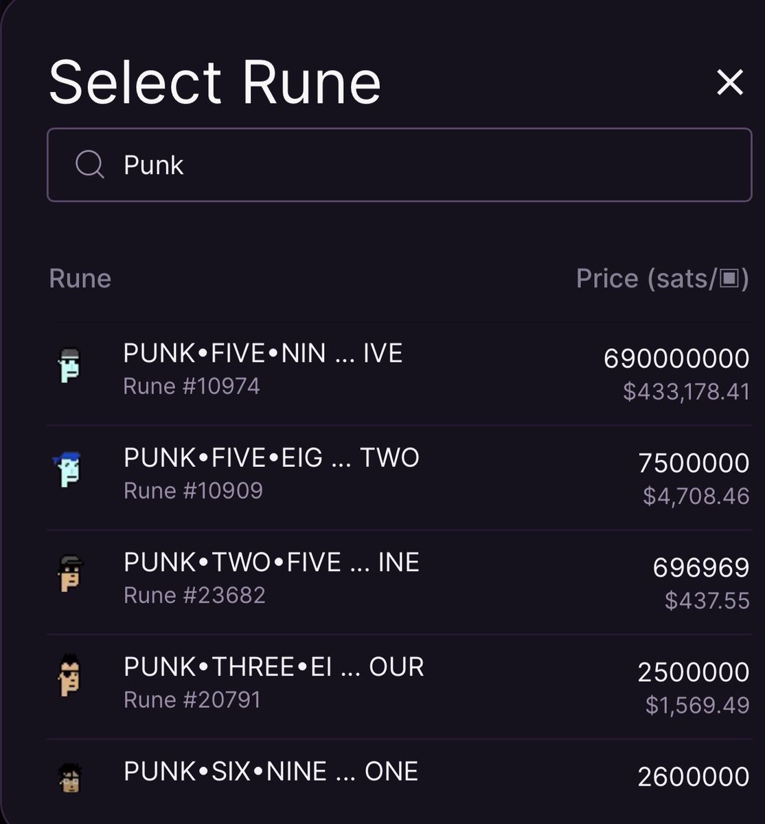 Who will be the first to index the first 10k collection on runes? I’m putting my money on @MEonBTC but I’m happy to work with anyone FOC to get the Rune Cryptopunks easily searchable and approved.