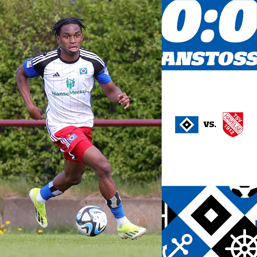 Der ball zwischen unserer #U21 und dem TSV Havelse rollt. ⚽ Auf geht's, HSV!

Jetzt den Livestream einschalten: nordfv.tv/hsvyoungtalents

#nurderHSV #HSVYoungTalents