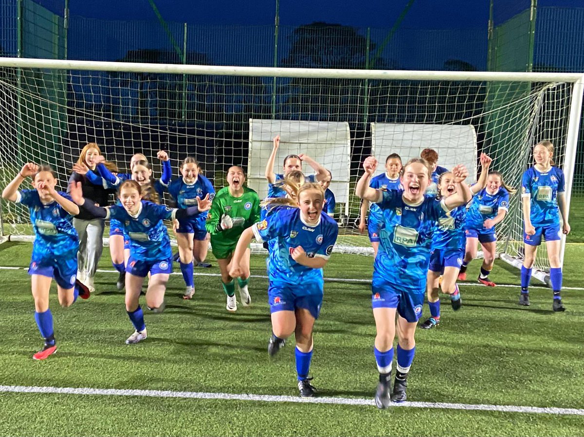 A nail bitting encounter in the U14 Girls @WSFA_InterAssoc Semi Final, as we travelled west to face @CarmsSchoolsFA. 
It took a penalty shootout to separate the two sides & the girls held their nerve to come away victorious.
Onto Oswestry we go..

#SchoolCountyCountry