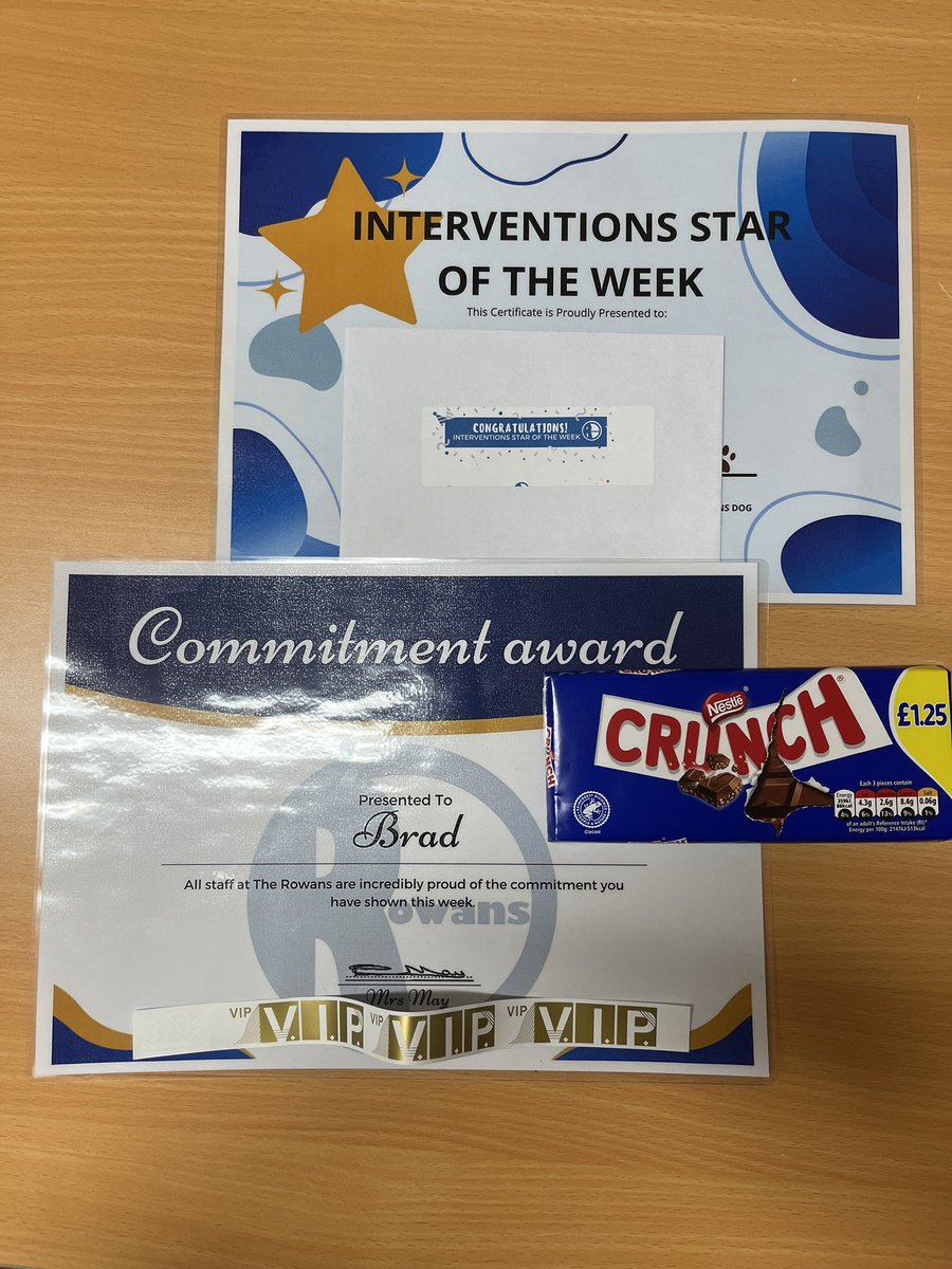What a collection of awards this week for Brad….another fabulous week @TheRowansAP #proud #ThisisAP #Determination