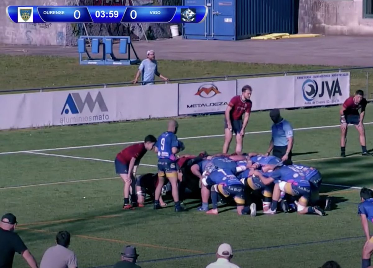 👀 Así comezou @OurenseRugby a final da #LGRugby para levarse claramente o 🏆 Senior Masculino 1ª División ante @VigoRugbyClub 🏉 Ensaio de Santiago logo dun traballo duro dos dianteiros 🎙️ Xose e Chamy 📽️ Clip youtube.com/clip/UgkxD1jwV…