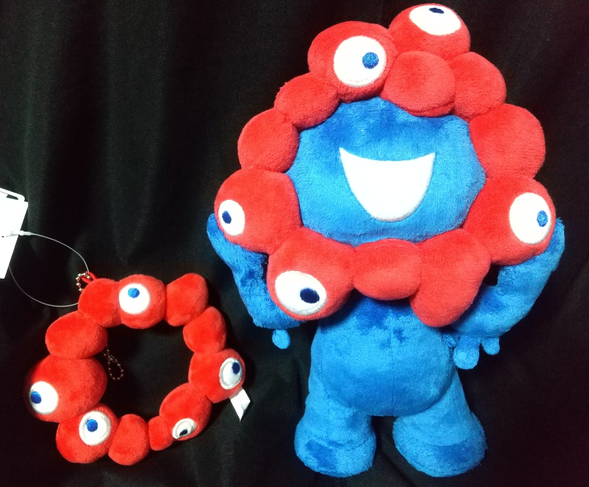 ミャクミャク いのちの輝きくん ロゴ L ぬいぐるみ 約 52cm x 43cm