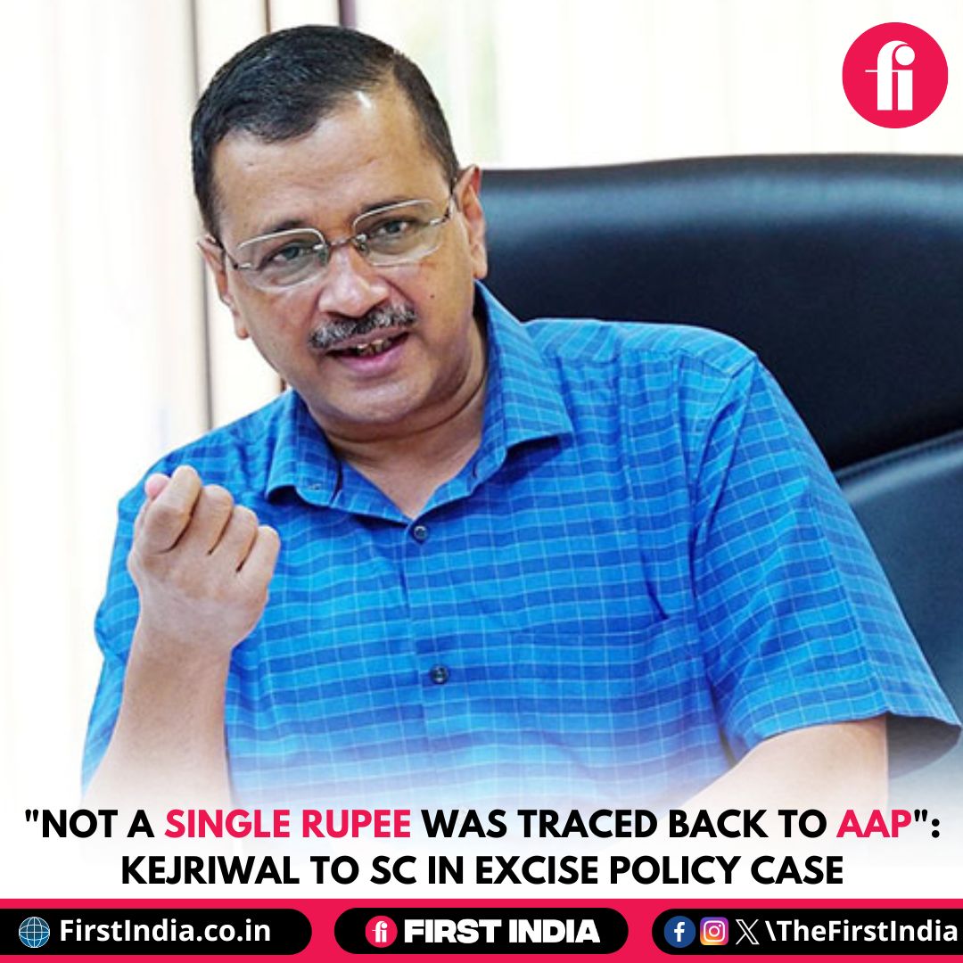 'Not a single Rupee was traced back to AAP': Kejriwal to SC in excise policy case

More: firstindia.co.in/news/india/not…

#ArvindKejriwal #AAP #DirectorateOfEnforcement #SupremeCourt #EDAffidavit #FundingAllegations #GoaElectionCampaign