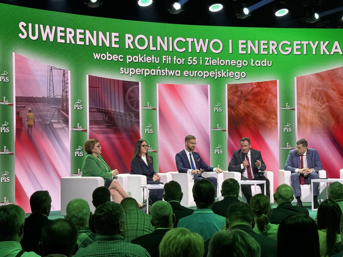 Suwerenne rolnictwo i energetyka wobec pakietu #Fitfor55 i Zielonego Ładu, superpaństwa europejskiego. 🇵🇱🇪🇺