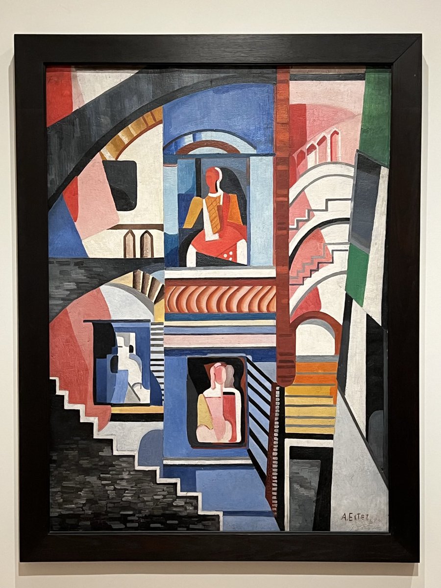 Theatrical Composition, c.1925
Alexandra Exter
Oil on canvas
The Museum of Modern Art, New York City, New York 

#AlexandraExter #MuseumArt #arthistory #artlover