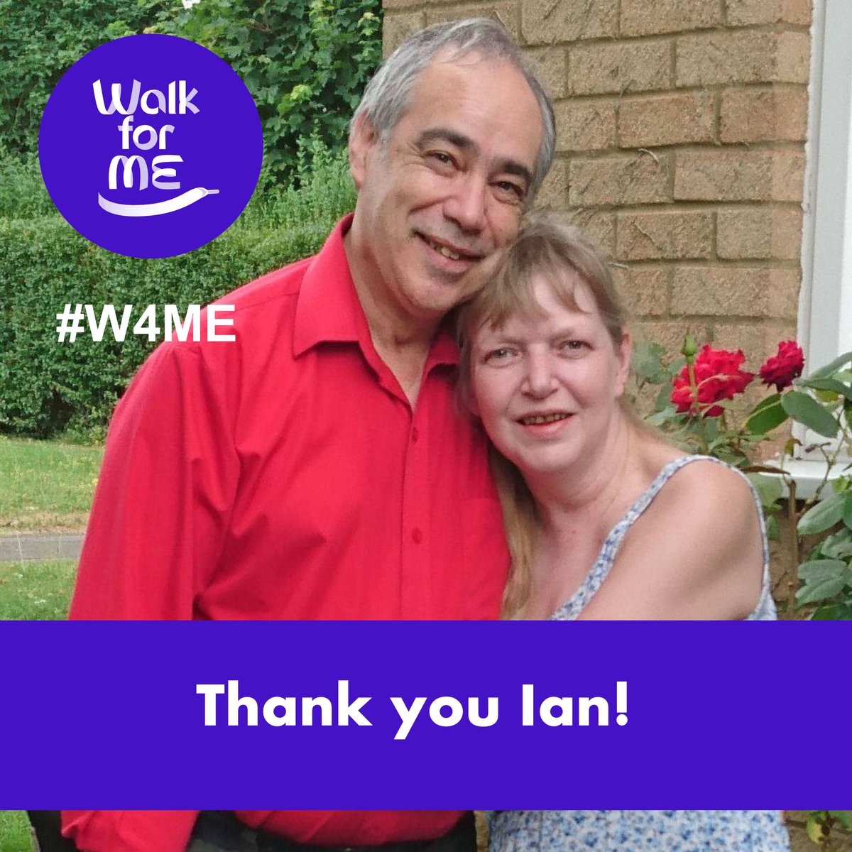 Welcome back to Walk for ME #W4ME to the amazing Ian Thomson. This is the 4th walk Ian is doing in memory of his late fiancée Sarah Turner who had ME. Ian is walking the number 183 bus route raising funds for @Invest_in_ME justgiving.com/page/ian-thoms… Please donate if you can 💙