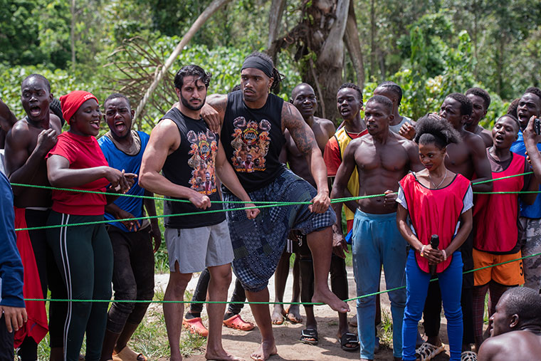 #WWE wrestlers Mansoor, Mace excite #wrestling fans in Mukono. Ex-WWE superstar Mojo Rowley: “My friends @suavemansoor & @GREATBLACKOTAKU flew all the way to #Uganda on their own dime to support @SGWug. They weren’t asked to go, they reached out.. observer.ug/index.php/life…