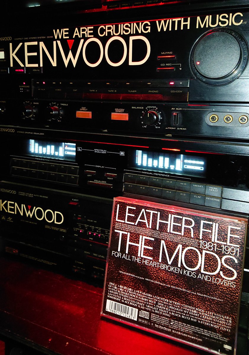 THE MODS
今日は LEATHER FILE 1981ー1991
聴いてるよ✊
#THEMODS